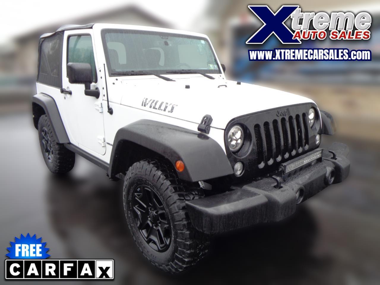 Jeep Wrangler 4WD 2dr Willys Wheeler 2015