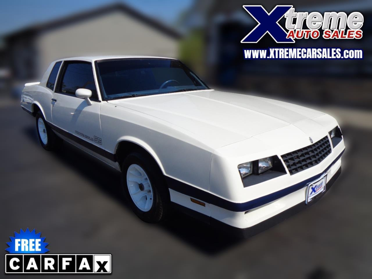 1984 Chevrolet Monte Carlo 2dr Coupe Sport SS