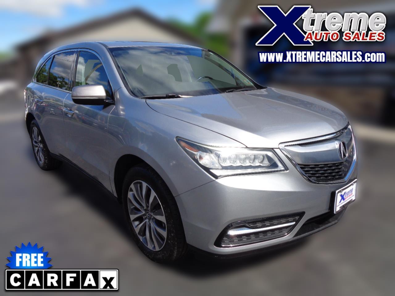 2016 Acura MDX SH-AWD 4dr w/Tech/AcuraWatch Plus