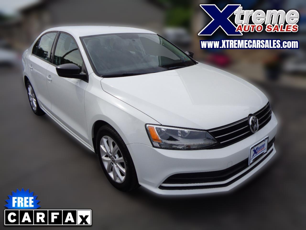 Volkswagen Jetta Sedan 4dr Auto 1.8T SE PZEV 2015