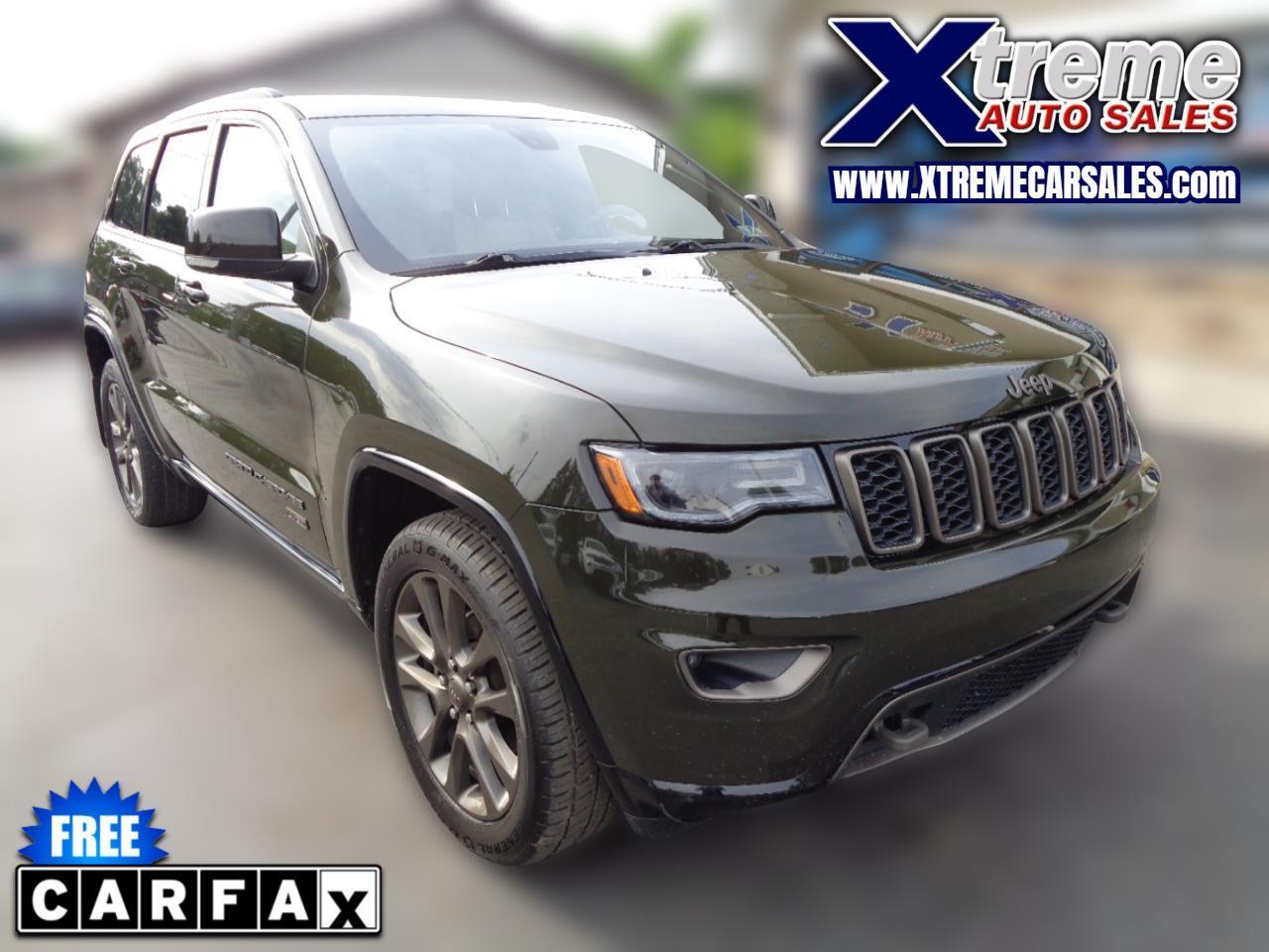 2016 Jeep Grand Cherokee 4WD 4dr Limited 75th Anniversary