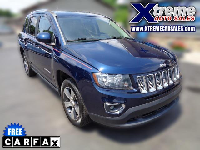 Dark Blue 2016 Jeep Compass SUV / Crossover Four-Wheel Drive Automatic