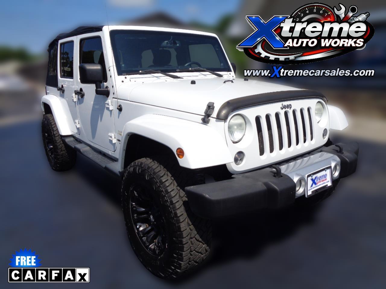 Jeep Wrangler Unlimited 4WD 4dr Sahara 2014