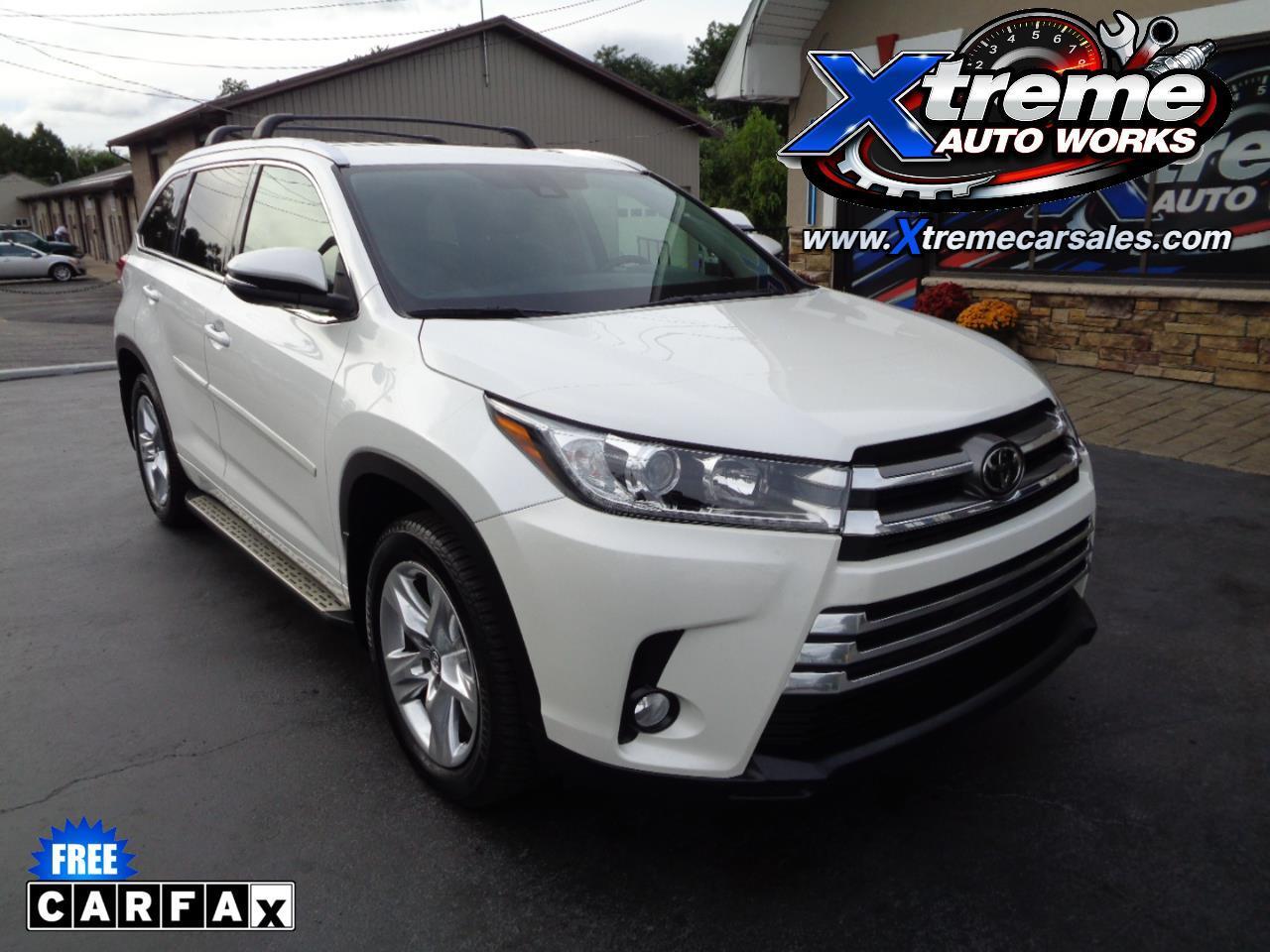 Toyota Highlander Limited V6 AWD (Natl) 2017