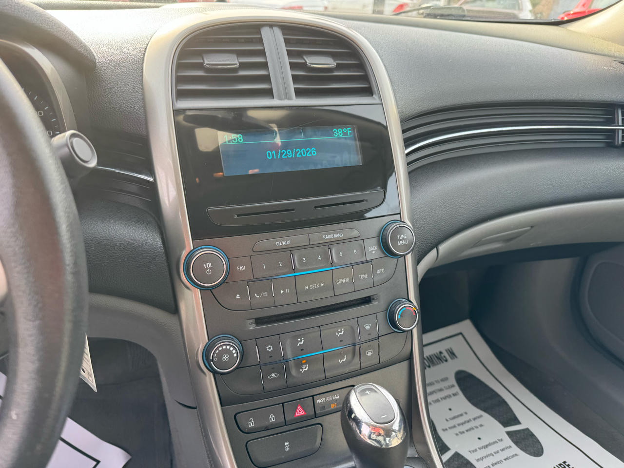 Chevrolet Malibu 4dr Sdn LS w/1LS 2013