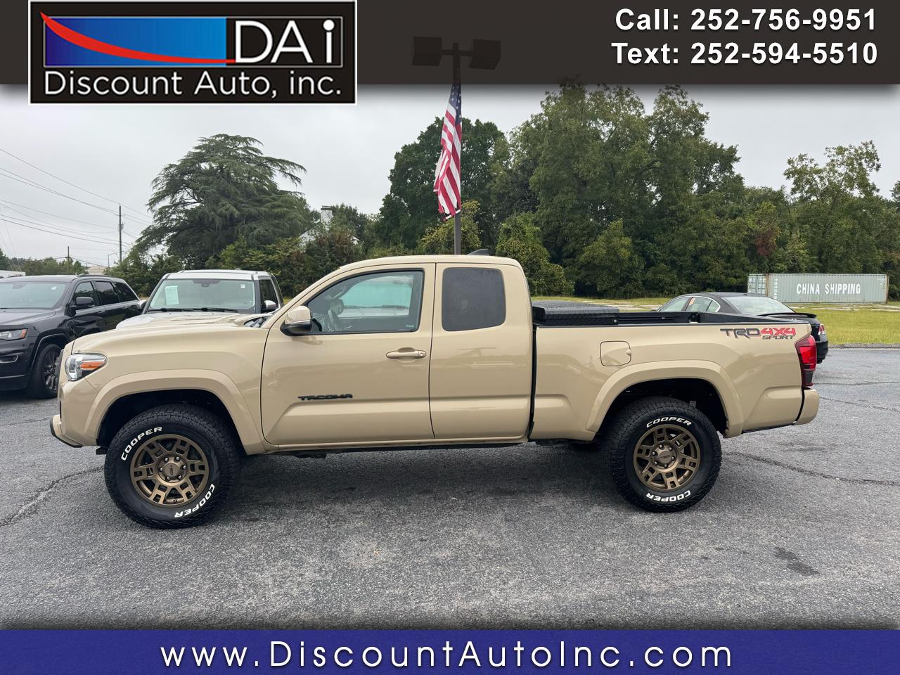 2018 Toyota Tacoma TRD Off Road Access Cab 6' Bed V6 4x4 AT (Natl)