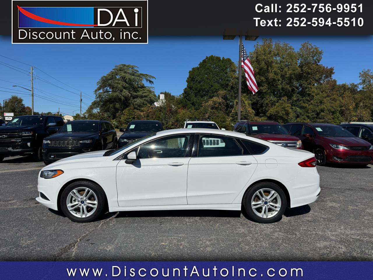 Ford Fusion SE FWD 2018 Ford Fusion SE FWD 2018