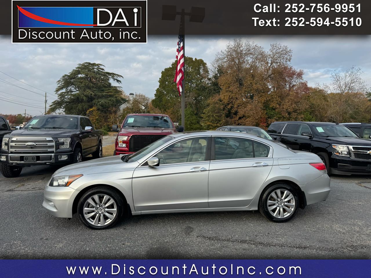 2012 Honda Accord Sdn 4dr V6 Auto EX-L