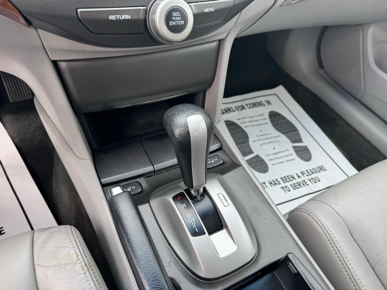 Honda Accord Sdn 4dr V6 Auto EX-L 2012