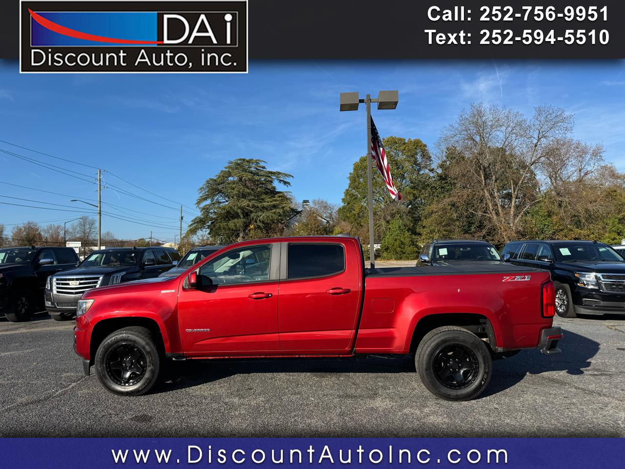 2016 Chevrolet Colorado 4WD Crew Cab 140.5" Z71
