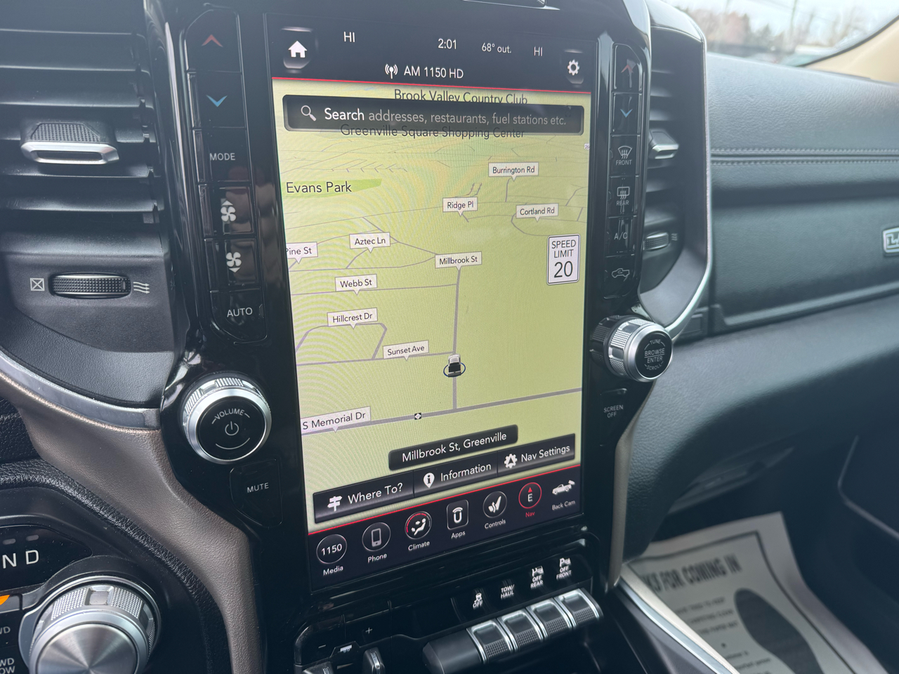 RAM 1500 Laramie 4x4 Crew Cab 5'7" Box 2019