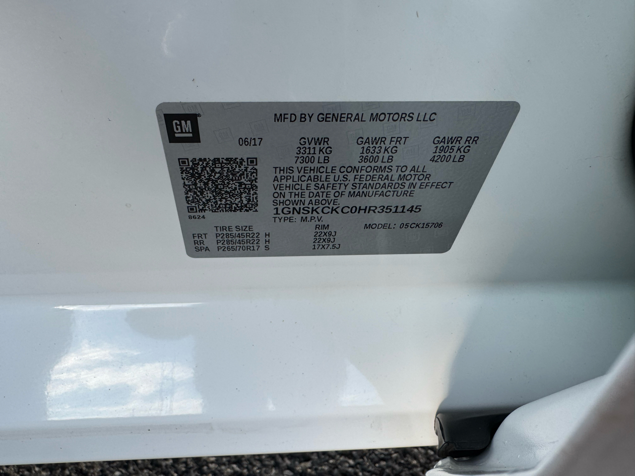 Chevrolet Tahoe 4WD 4dr Premier 2017