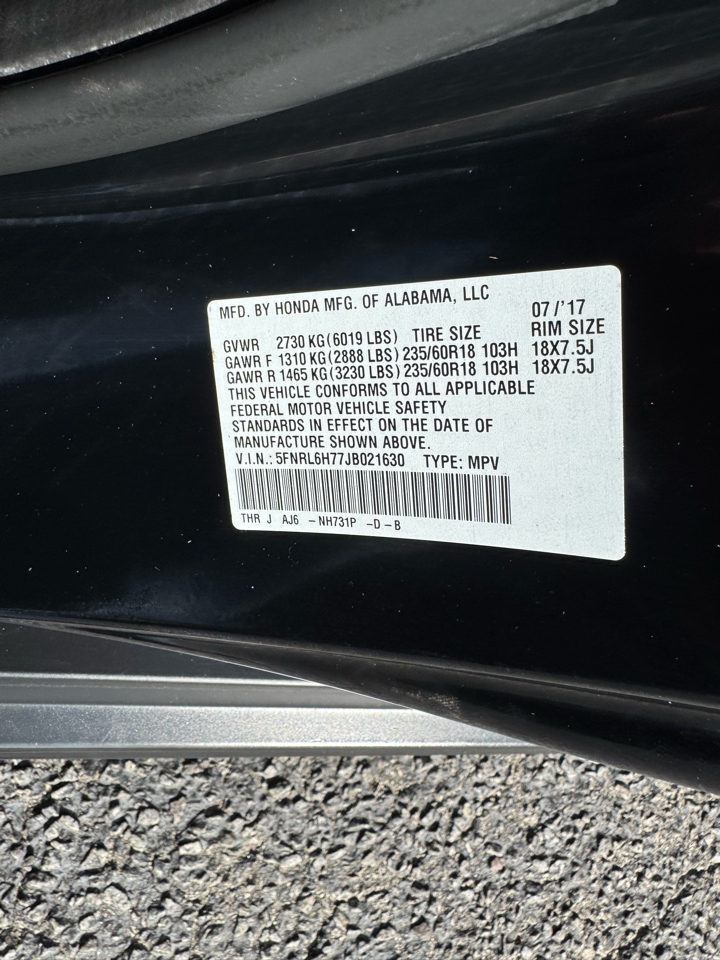 Honda Odyssey EX-L Auto 2018