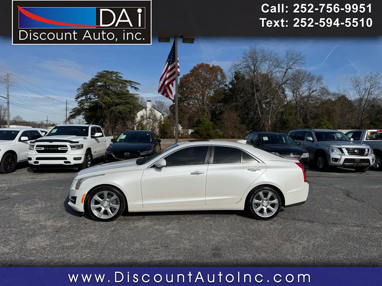 2015 Cadillac ATS Sedan 4dr Sdn 2.0L Luxury RWD