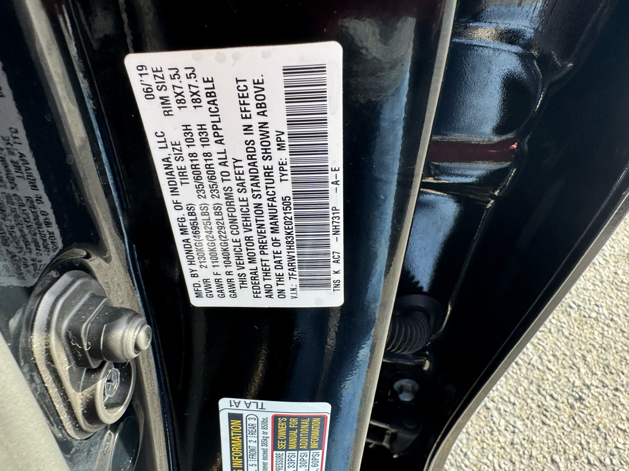 Honda CR-V EX-L 2WD 2019