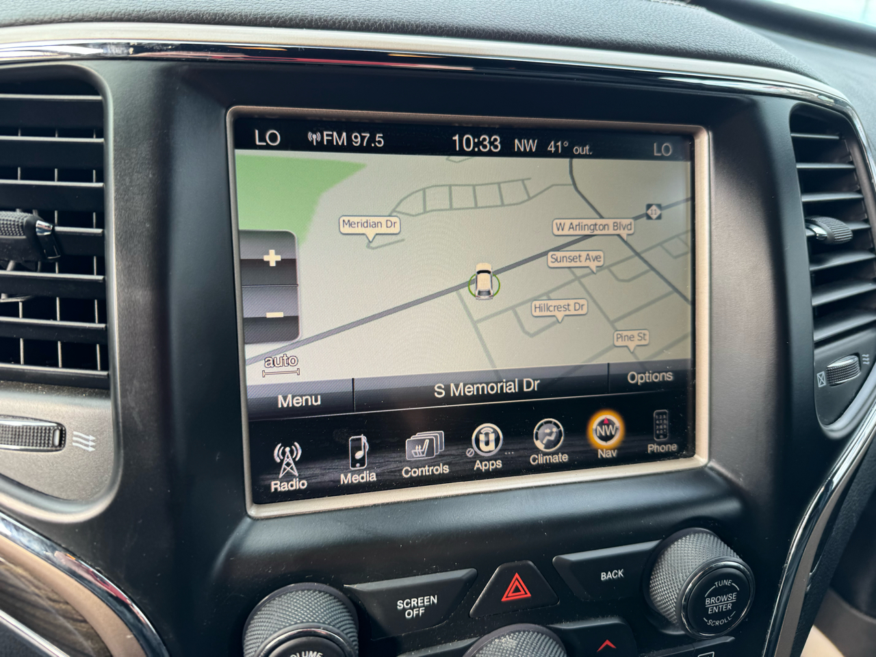 Jeep Grand Cherokee RWD 4dr Overland 2015