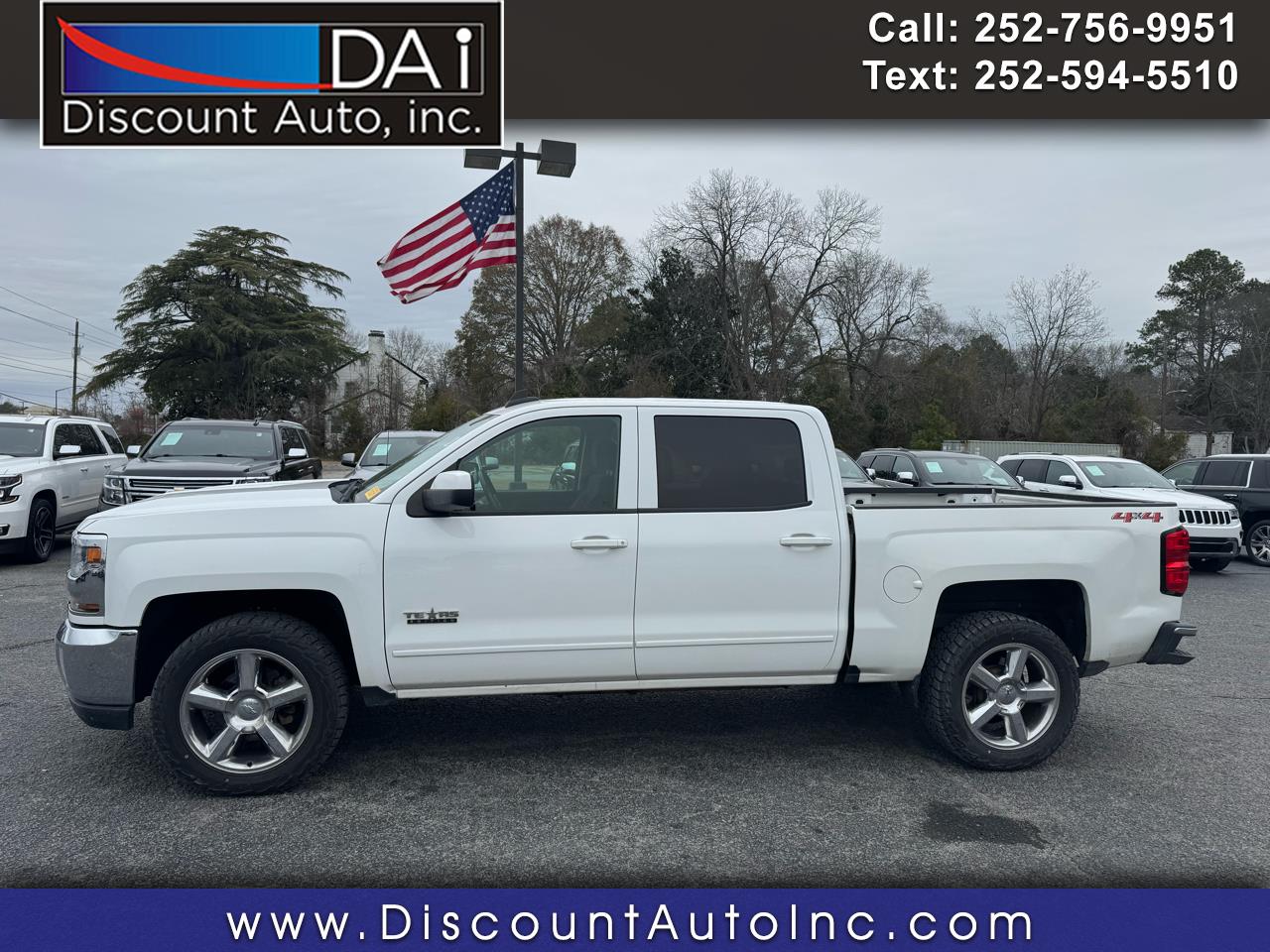 2018 Chevrolet Silverado 1500 4WD Crew Cab 143.5" LT w/1LT
