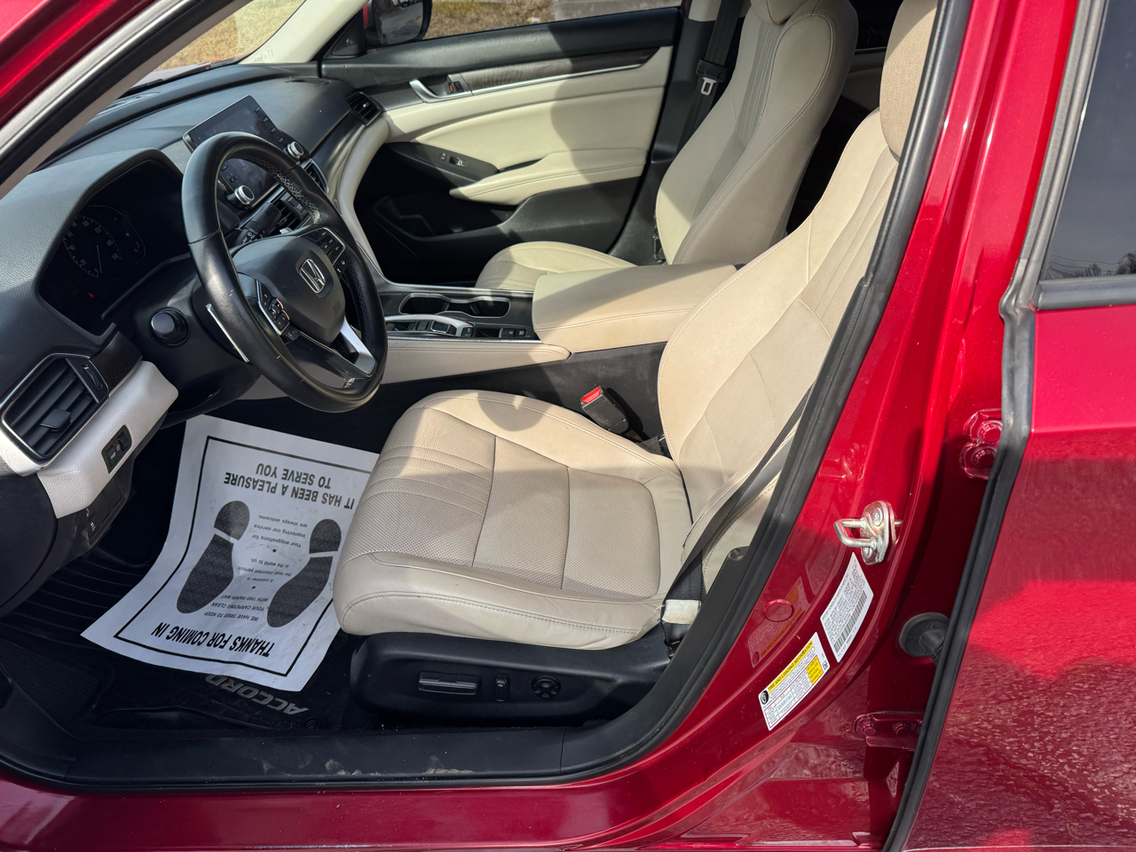 Honda Accord Sedan EX-L 2.0T Auto 2019