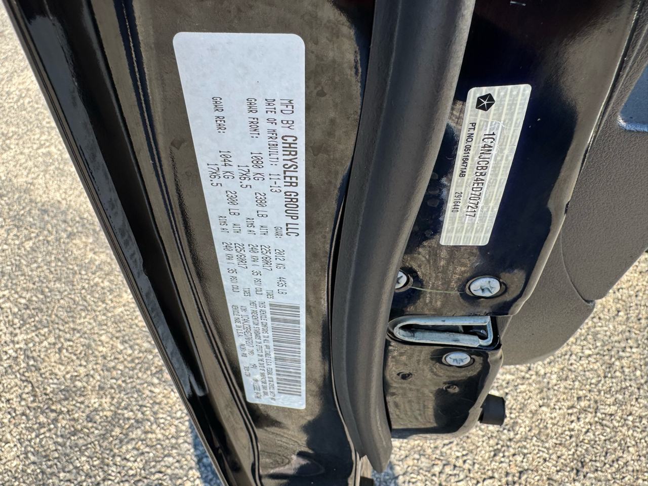 Jeep Compass FWD 4dr Sport 2014