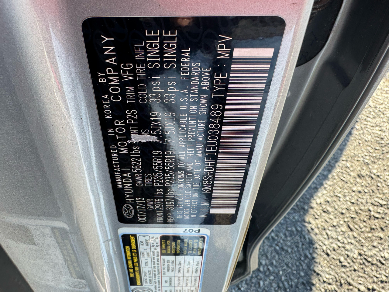 Hyundai Santa Fe AWD 4dr Limited *Ltd Avail* 2014