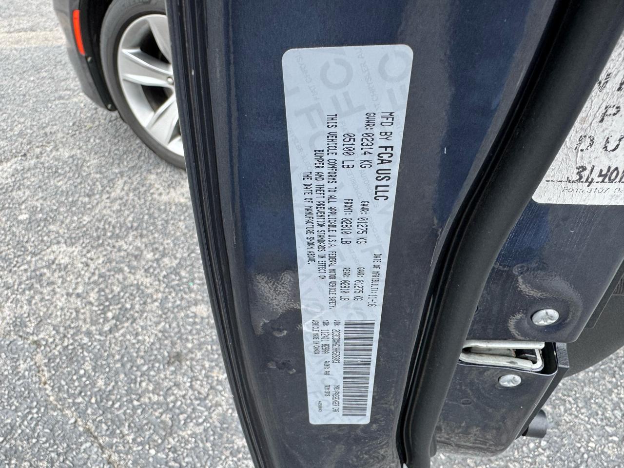 Dodge Charger SXT RWD 2017