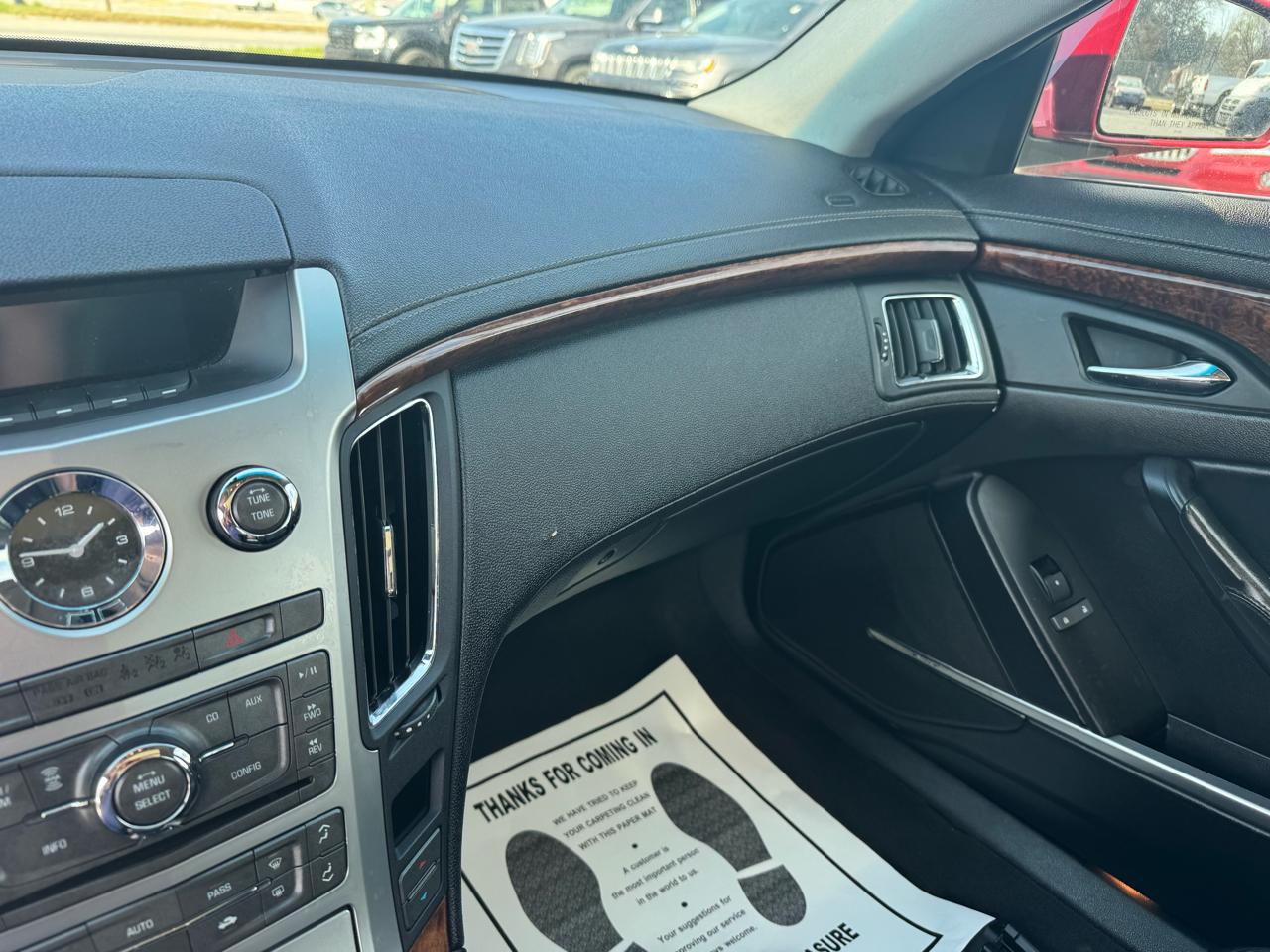 Cadillac CTS 4dr Sdn RWD w/1SA 2009