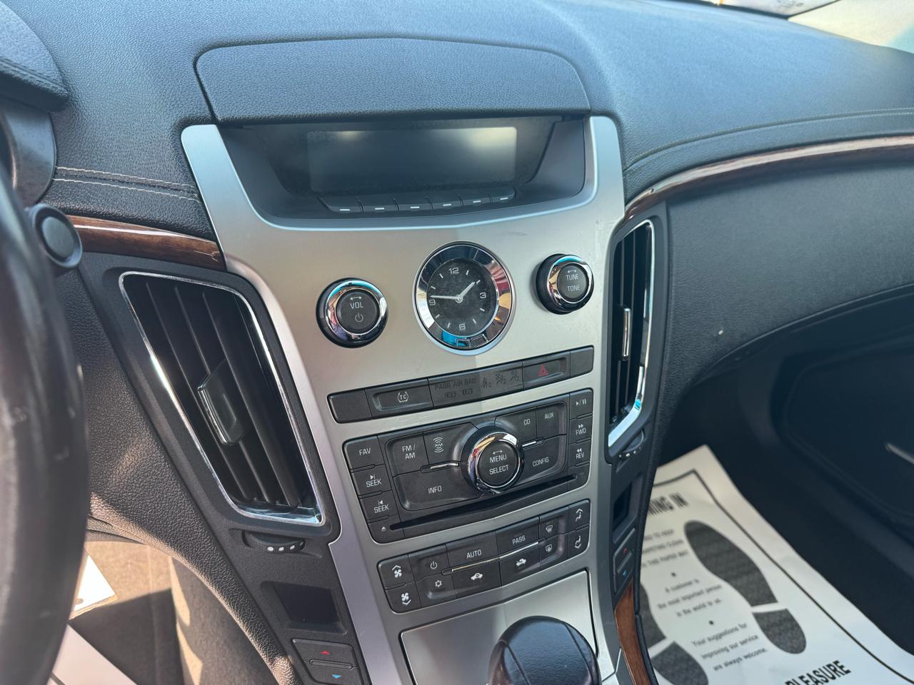 Cadillac CTS 4dr Sdn RWD w/1SA 2009