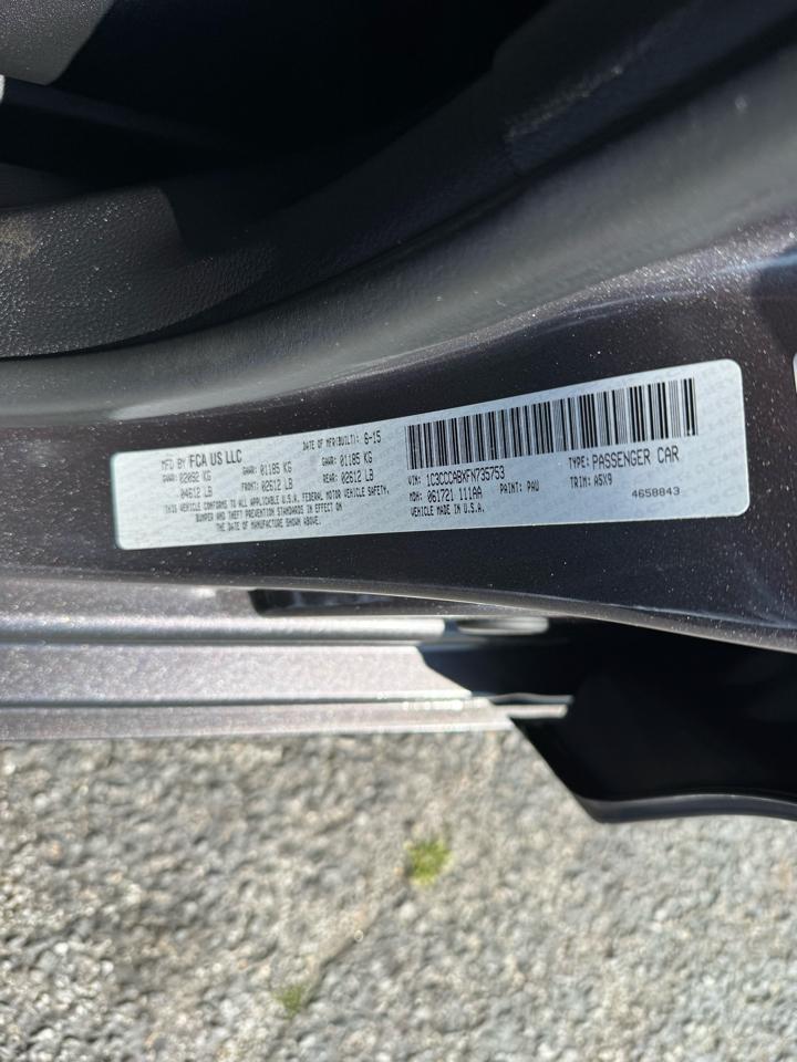 Chrysler 200 4dr Sdn Limited FWD 2015