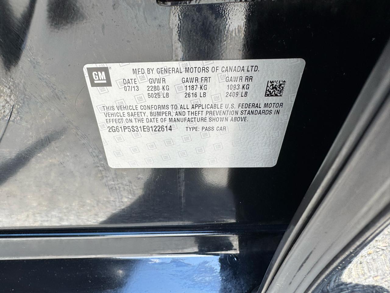 Cadillac XTS 4dr Sdn Premium FWD 2014