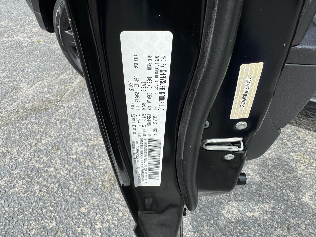 Jeep Patriot FWD 4dr Latitude 2012