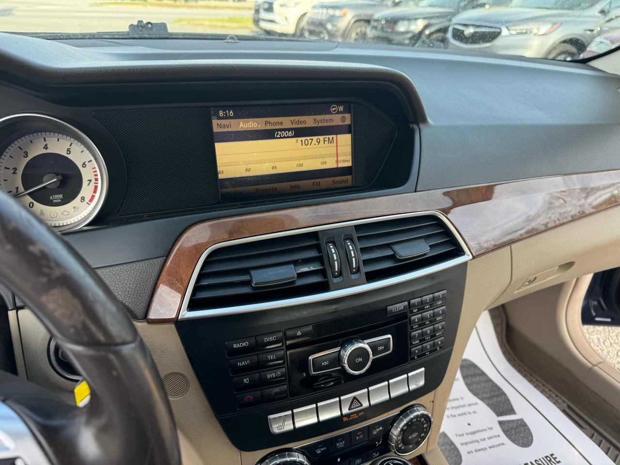 Mercedes-Benz C-Class 4dr Sdn C 300 Sport 4MATIC 2012