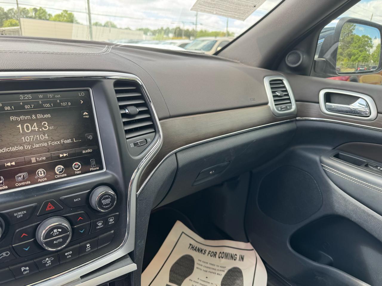 Jeep Grand Cherokee 4WD 4dr Overland 2014