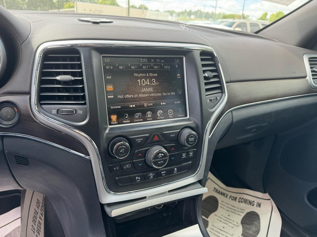 Jeep Grand Cherokee 4WD 4dr Overland 2014