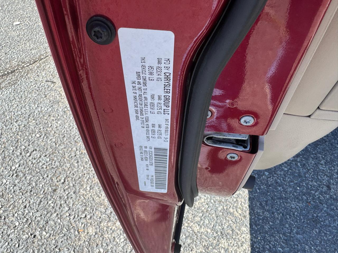 Chrysler 300 4dr Sdn 300C RWD 2014