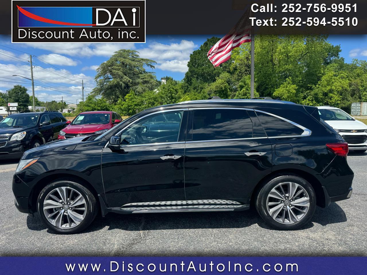 Acura MDX FWD w/Technology Pkg 2018