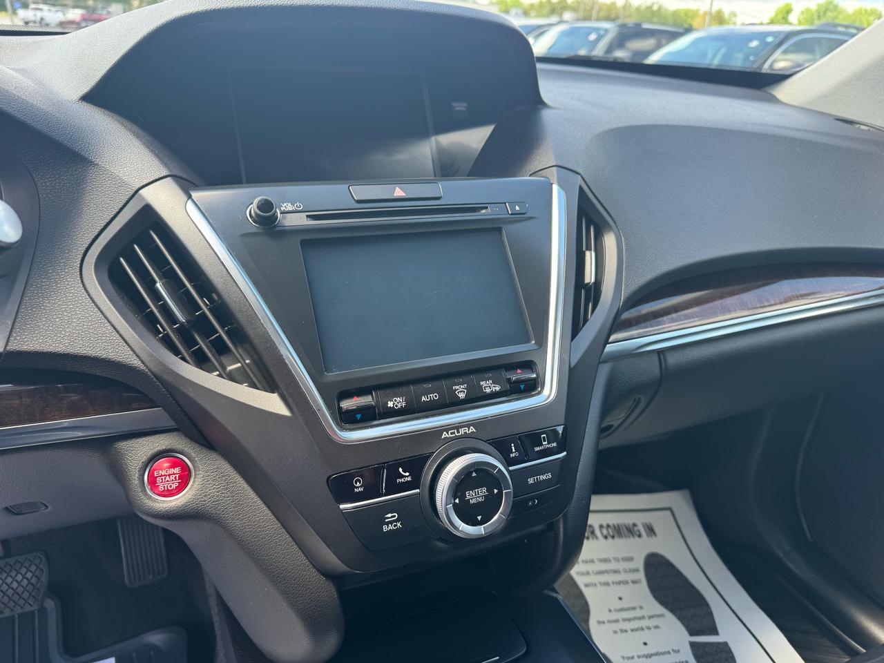 Acura MDX FWD w/Technology Pkg 2018