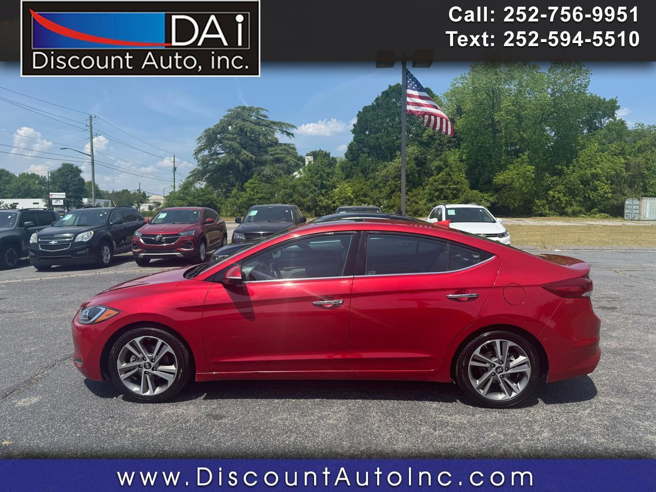 2017 Hyundai Elantra Limited 2.0L Auto (Alabama) *Ltd Avail*