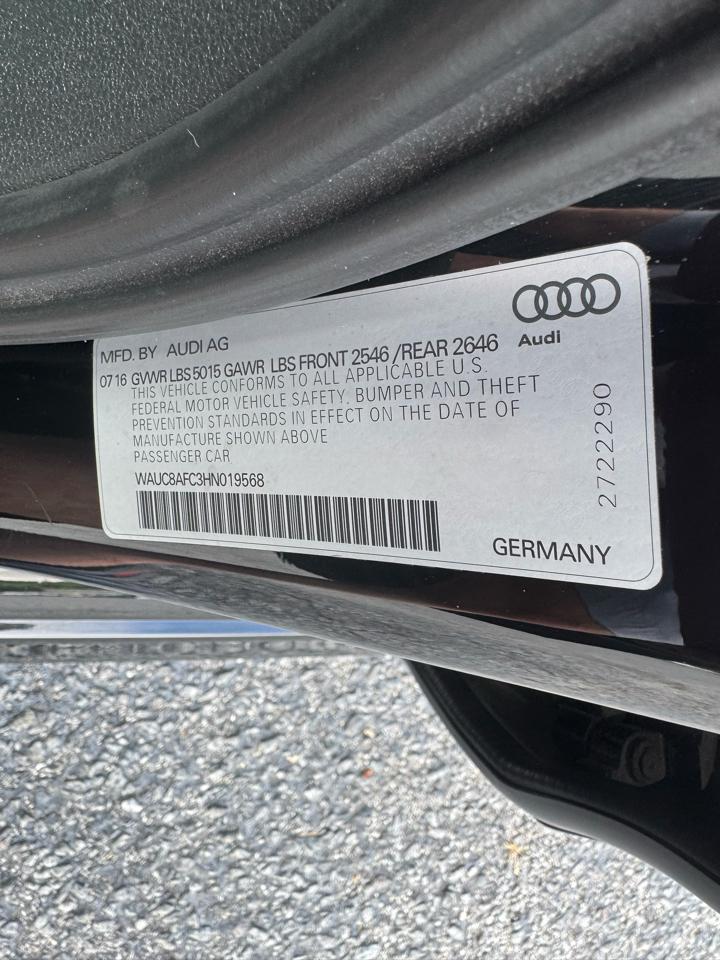 Audi A6 2.0 TFSI Premium FWD 2017