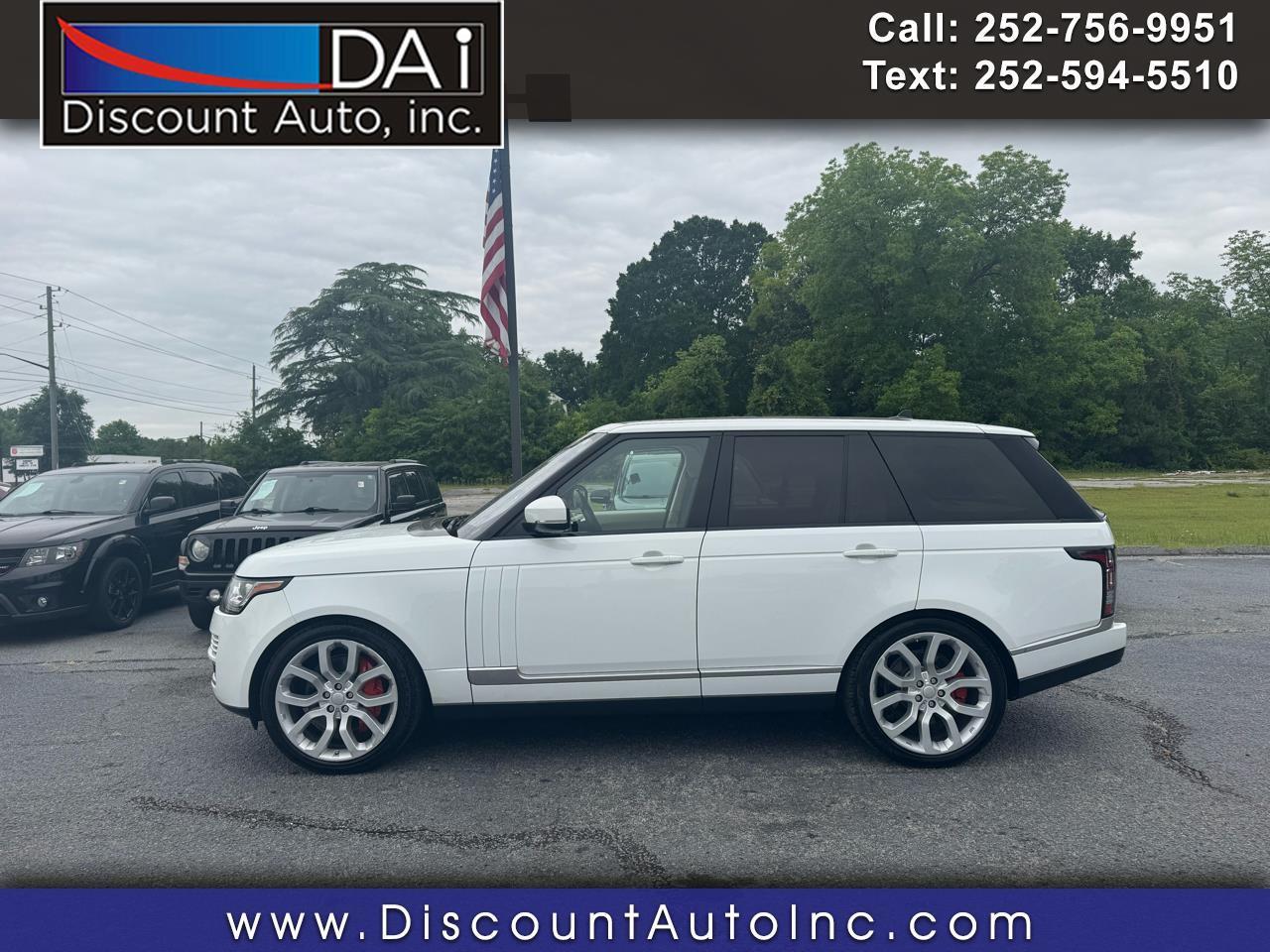 2016 Land Rover Range Rover 4WD 4dr Supercharged