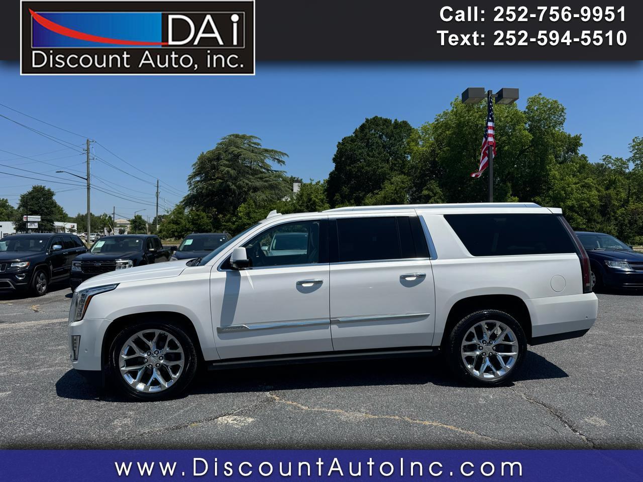 Cadillac Escalade ESV 4WD 4dr Premium Luxury 2017
