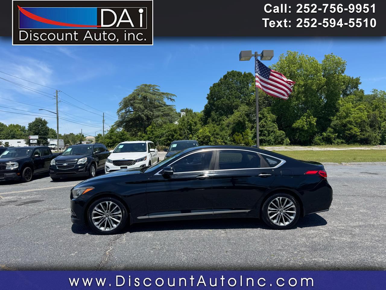 Hyundai Genesis 4dr Sdn V6 3.8L RWD 2016
