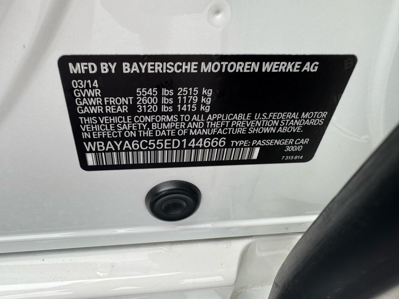 BMW 7 Series 4dr Sdn 740i RWD 2014