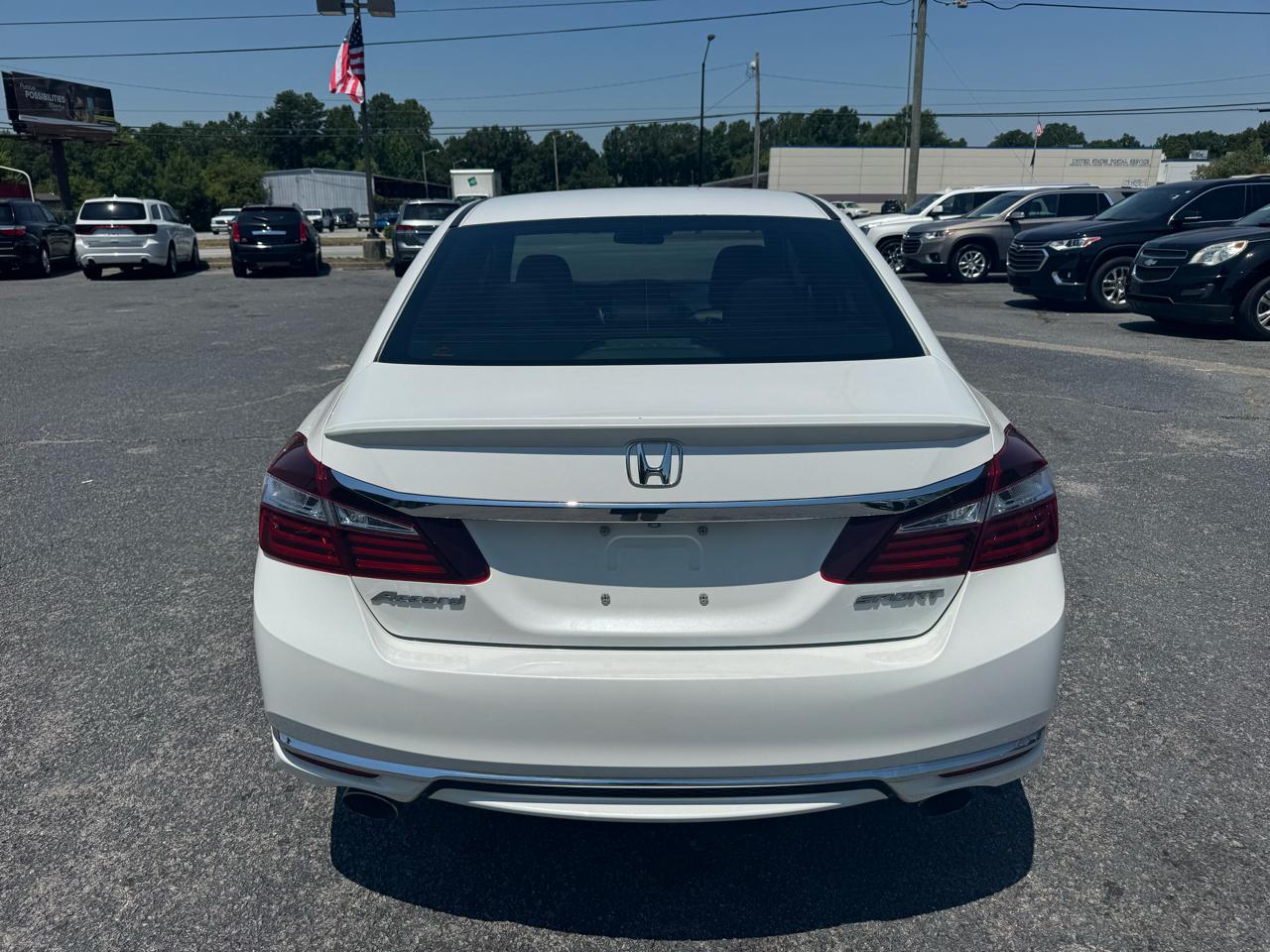 Honda Accord Sedan Sport CVT w/Honda Sensing 2017