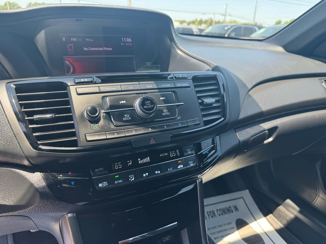 Honda Accord Sedan Sport CVT w/Honda Sensing 2017