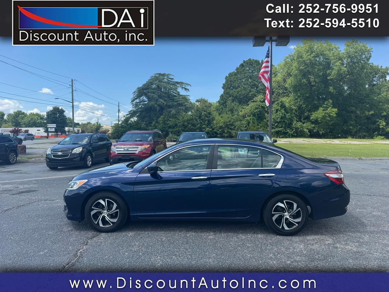 2016 Honda Accord Sedan 4dr I4 CVT LX
