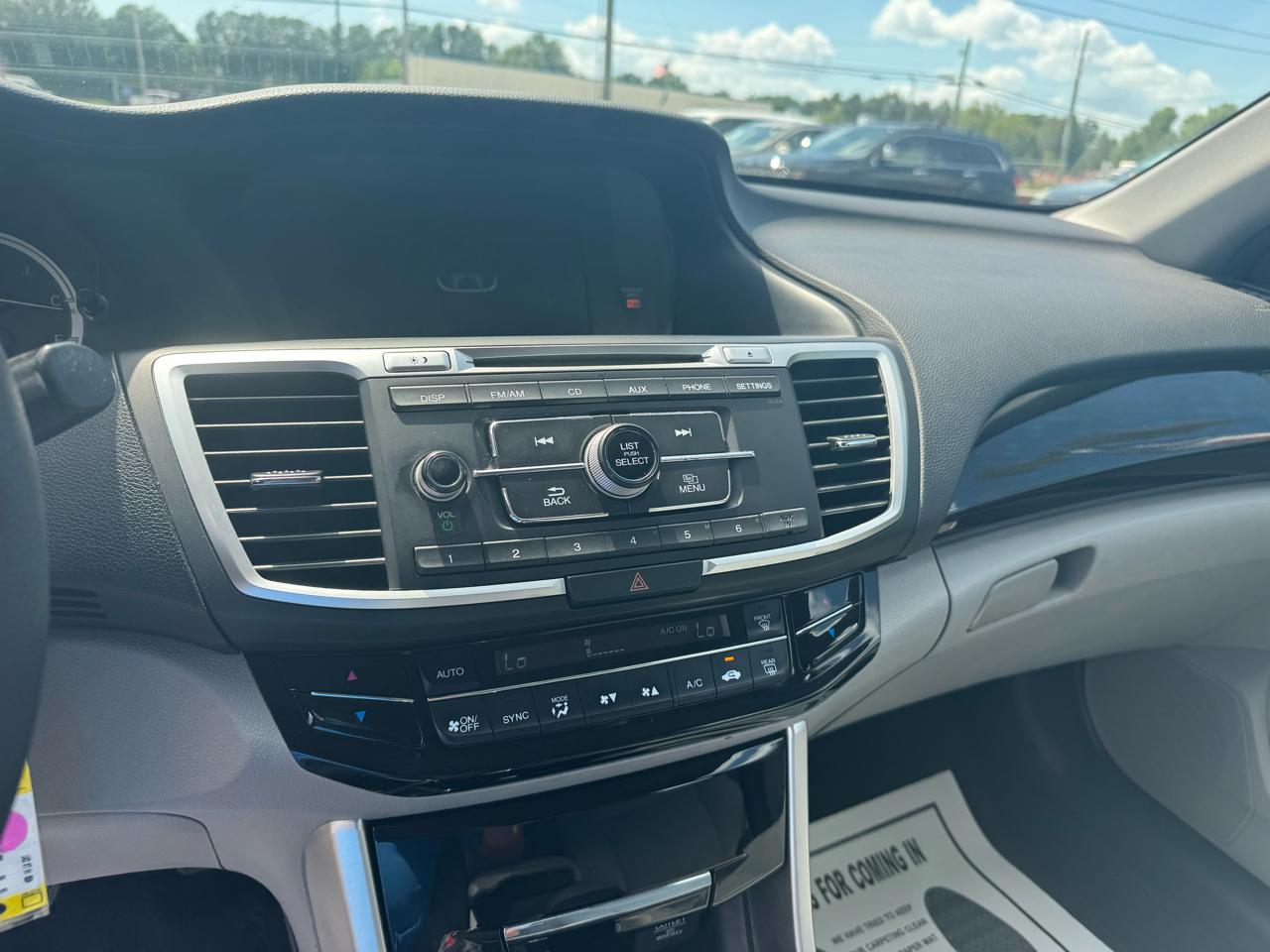 Honda Accord Sedan 4dr I4 CVT LX 2016