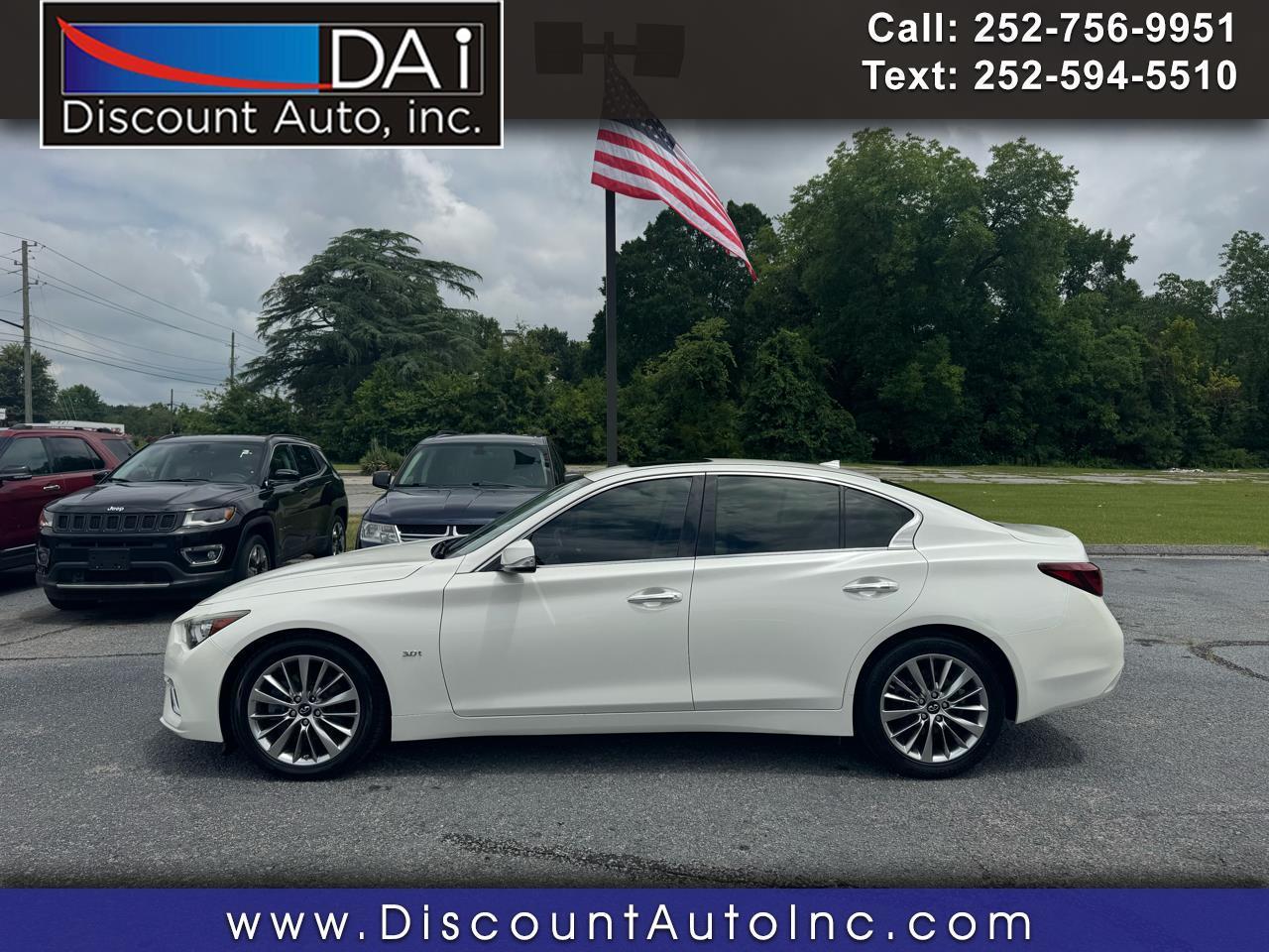 Infiniti Q50 3.0t LUXE AWD 2018