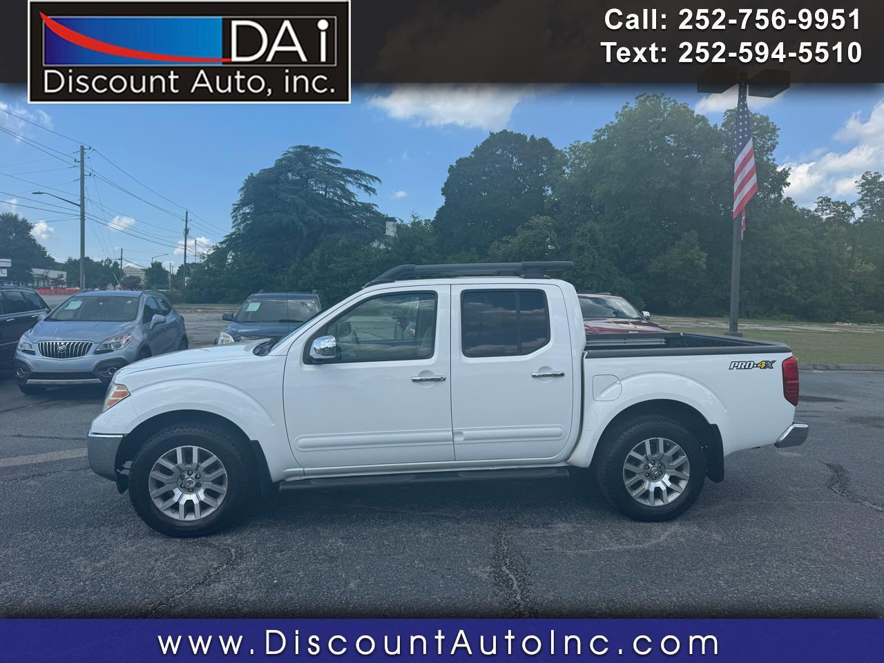 2011 Nissan Frontier 4WD Crew Cab SWB Auto SL