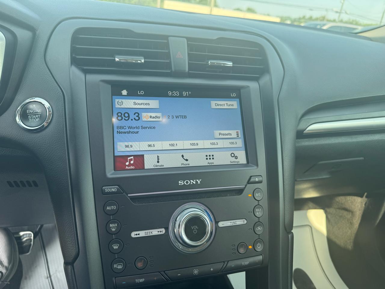 Ford Fusion Titanium FWD 2017
