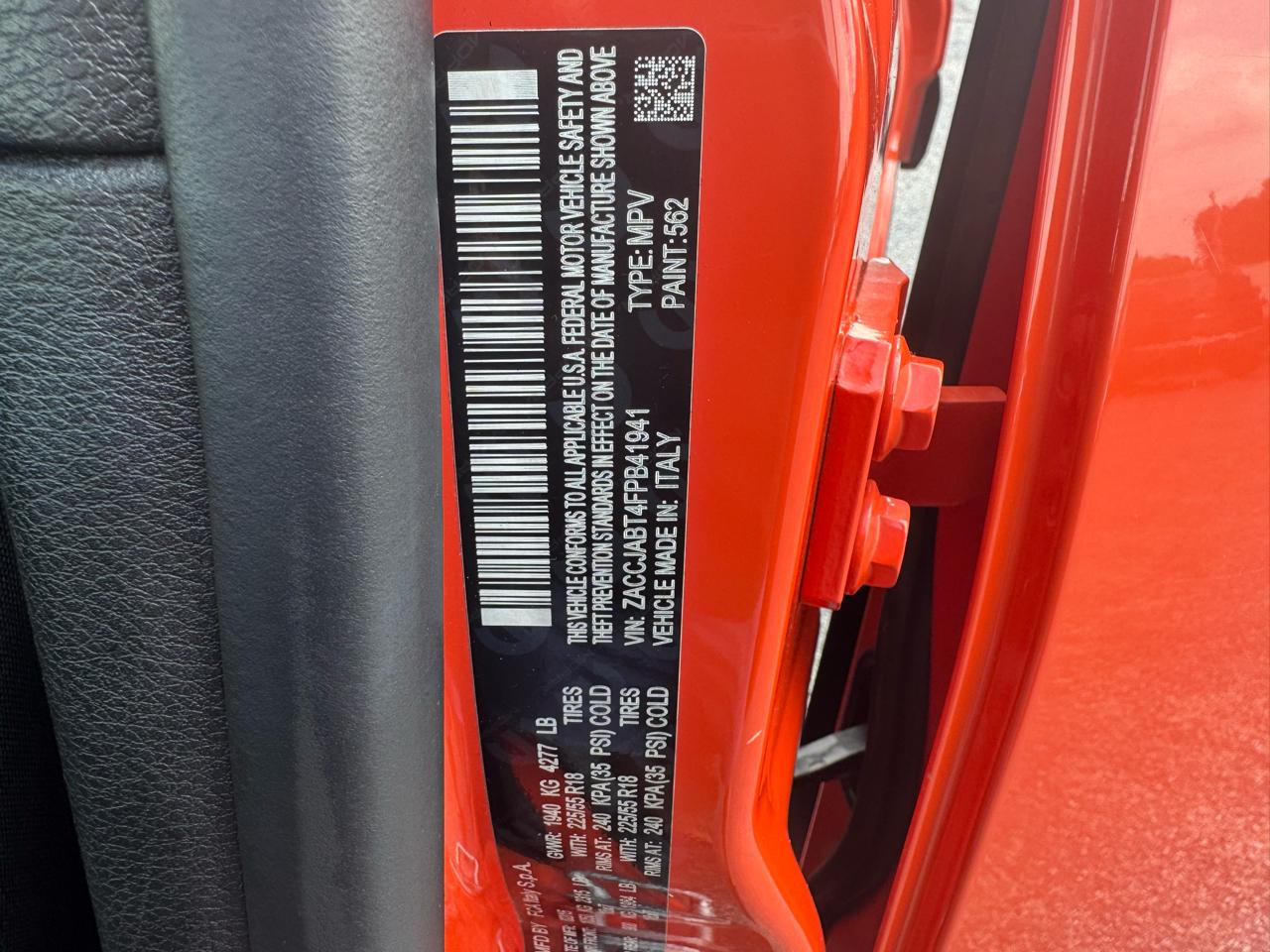 Jeep Renegade FWD 4dr Latitude 2015